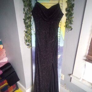 Black Sparkle gown